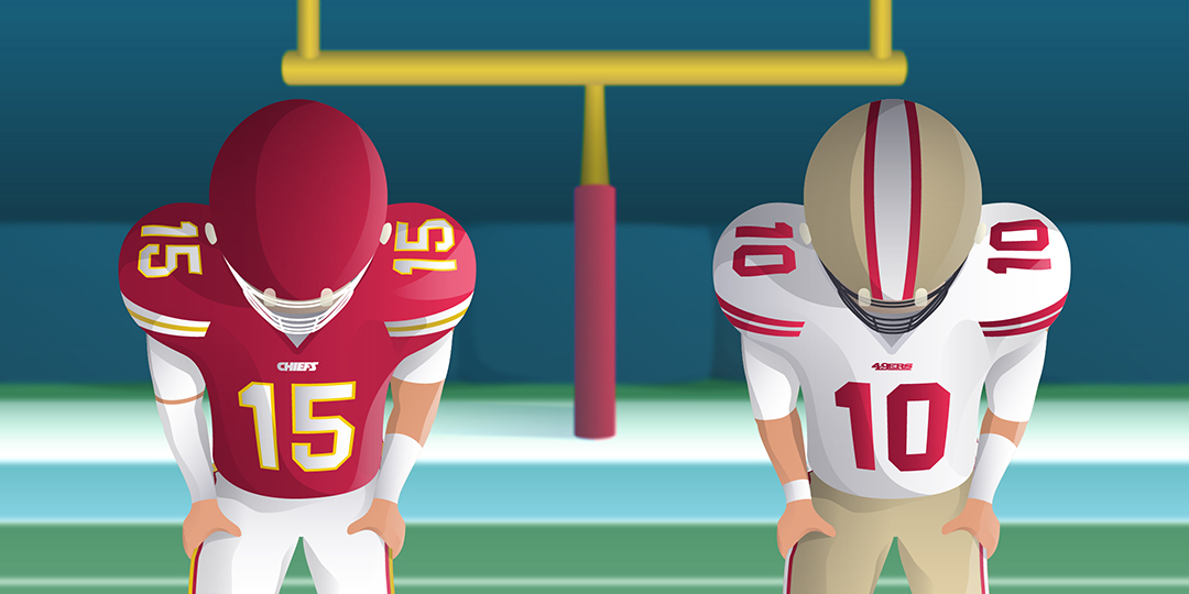 NFL Quarterbacks from Super Bowl 2020